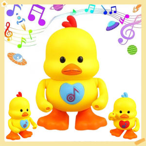 Electric Dancing Duck Toy with Light Duck Dancing Toys Baby Educational Toys Birthday Gift
