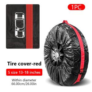 SEAMETAL Car Tire Cover Oxford Cloth Waterproof Dustproof Tire Protection Cover Car Spare Tire Storage Bag Universal Fits