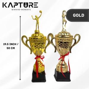 Basketball Volleyball Trophy Gold Coated Award Sports Comition Recognition