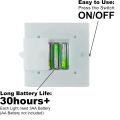 Simplelight 5 Inch Square Led Light Base - Light Base for Glass Art, Ideal Led Display for Vases - Lighted Base for Glass Art (5inch Square LED Vase Base Light, Soft White). 