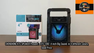 GTS 1392 KTS Mini Portable Wireless TWS Bluetooth Speaker FM radio With LED light + Phone Handheld