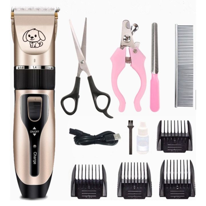 Pet Clippers Hair Shaver Grooming Trimmer Rechargeable Cat Dog Clipper