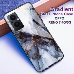 OPPO RENO 7 4G/5G - SoftCase Glass Kaca - [ A35 ] - Pelindung Handphone Hp OPPO RENO 7 4G/5G - Casing Hp OPPO RENO 7 4G/5G - Case Handphone - Bisa Bayar Di Tempat - COD!!