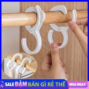Móc Treo Đồ Đa Năng Hình Chữ S Bằng Nhựa PP Treo Đồ Siêu Chắc - Treo Hàng Hóa - Móc Nhựa Gài Chữ S Chống Trượt Tiện Dụng