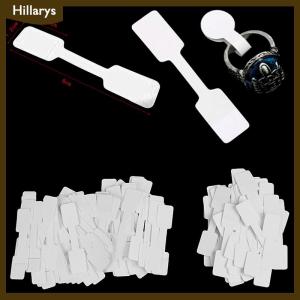 [Hillarys] 50/100Pcs Blank price tags necklace ring jewelry labels paper stickers