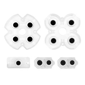 Transparent Silicone Rubber Pads Contact L2 R2 Button Conductive Rubber Button for 050 Controller