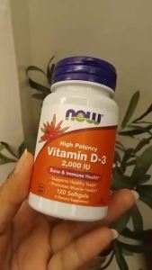 Now Foods Vitamin D3 (2000IU/5000IU) - Immune Bone & Mood Support (Ready Stock)