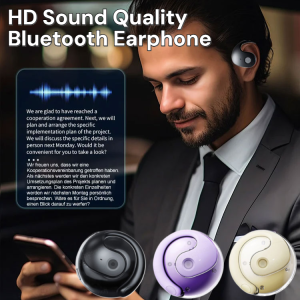 Soundabsorbing Inner Cavity Barrier Stereo Headset Wireless Headset Environmental Noise Reduction Ai Intelligent Bluetooth No Pain When Worn For A Long Time