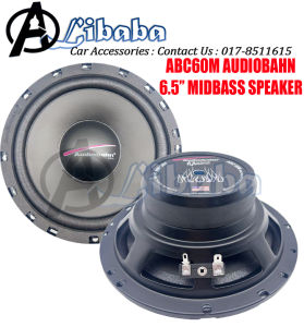 [ORIGINAL] AUDIOBAHN [ABC60M] 6.5 Inch Mid-Bass Speaker │ Car Speaker Upgrade