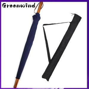 【Greenwind】 With Shoulder Strap Umbrella Storage Bag Fishing Rod Bag Foldable Black Oxford Baseball Bat Protective Covers Outdoors
