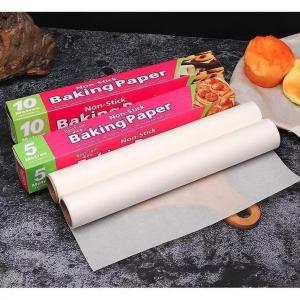 Baking Paper / Kertas Baking / Alas Roti 30cmX5m dan 10mX5m Coklat Putih