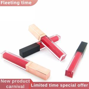 Fleeting time 5ml Rose Lip gloss Tubes DIY Empty Cosmetic Container Refillable Bottles
