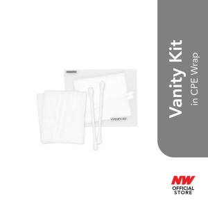 VANITY KIT - COTTON SWAB/COTTON PAD/COTTON BUD - HOTEL SIZE TRAVEL SIZE
