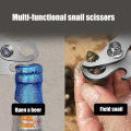 👍High Quality👍Snail Tail Cutting Tool,Professional Cutting Snail Lion Field Snall Pliers,Multi-functional Snail Scissors,No slippage Field Snail Scissors,Sheller Seafood Tool. 