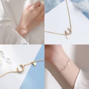 สร้อยข้อมือแฟชั่น สร้อยมือผู้หญิง สไตล์เกาหลี สร้อยมือมินิสุดน่ารัก พร้อมส่ง