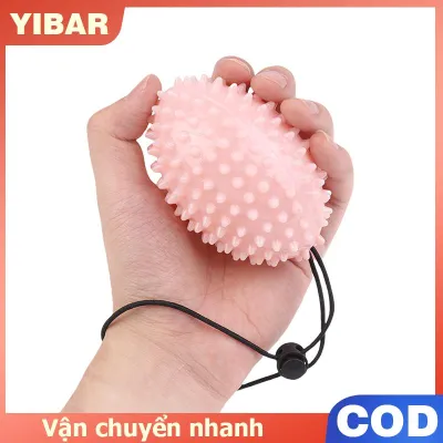 YIBAR Finger Grip Ball Massage Rehabilitation Training Elderly Exercise Ball Hand Finger Strength Circle Grip Device Soft Finger Ball