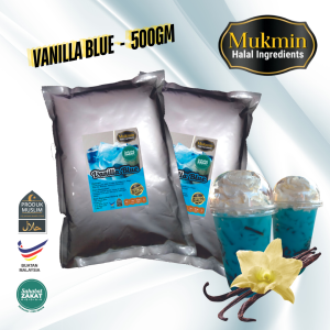 Vanilla Blue Drink Powder (500g) by Mukmin Rich