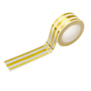 2.5 * 500 cm Gulungan Stiker Pembatas Keramik Emas PVC Stiker Dekorasi Keramik Adhesive Tahan Memakai