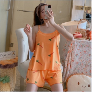 Lavender.thai ชุดนอนสายเดียว ใส่สบาย ชุดนอนขาสั้น พร้อมส่ง