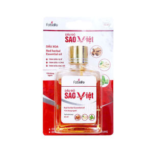 Dầu Gừng Dầu Đỏ Fobe – Giảm Đau Nhức Cảm Lạnh Massage Vai Gáy Hiệu Quả (3ml/25ml)