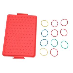 Nhựa geoboard cho hình học học giáo dục hình học Pegboard đồ chơi cho trẻ em lớp học homeschool sử dụng