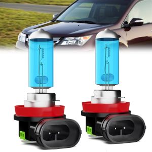 Headlight Bulbs Compatible With Acura MDX 2004-20069005 High Beam + H11 Low Beam + 9006 Fog Lights Halogen Light BulbSuper Bright 6000K WhitePlug and PlayPack of 6