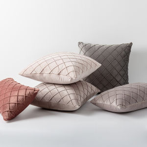 1 pcs Decorative Velvet Throw Pillow Covers Christmas New Year Rectangular Soft Solid Pillowcases Plaid 12 X 20 inch 30x 50cm Cushion Covers for Couch Sofa Living Room