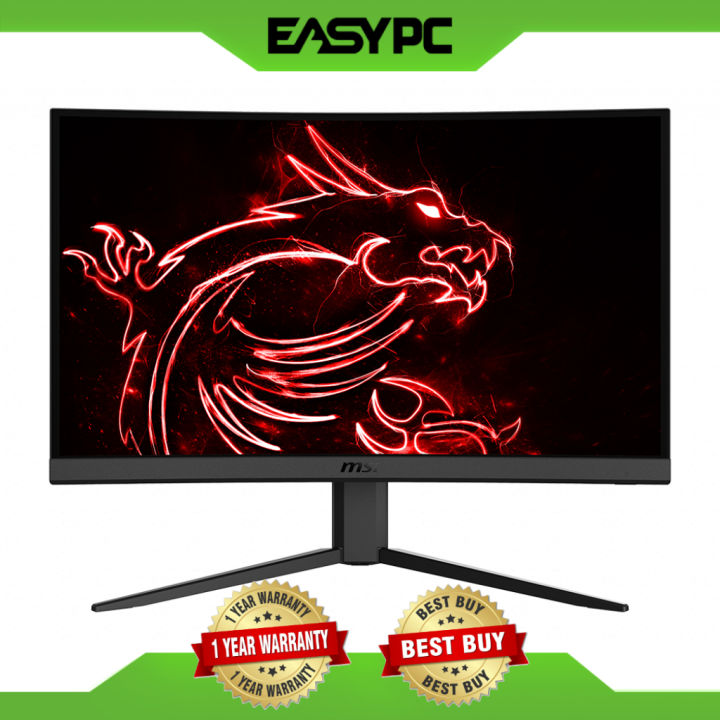 EasyPC MSI Optix G24C4 24 Inch 144Hz FHD VA / G24C4 E2 23.6" 180Hz FHD Frameless Curved Gaming