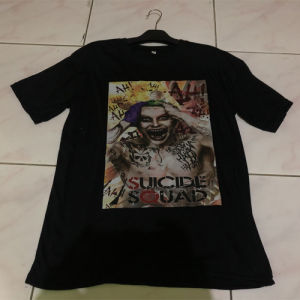 Kaos Jared Leto Joker Suicide Squad Tshirt Bahan 100% Cotton