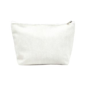 WARM HUT Large Capacity Corduroy Cosmetic Organizer Pouch Portable Zipper Durable Dumpling Makeup Bag Spacious Multifunctional Toiletry Bag Daily