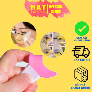Khuôn Hỗ Trợ Chuốt Mi Kẻ Mí Và Kẻ Bọng Mắt Tiện Lợi Đa Năng Nhỏ Gọn Cầm Tay Bằng Silicone Chuyên Nghiệp
