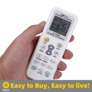【Fast Shipping】Universal LCD A/C Remote Control Controller for Aircon Air Conditioner AC Control for SamSung Kolin Koppel LG Media TCL Can Operate Aircon of 1000 Brands World-renowned Brands Universal AC Remote