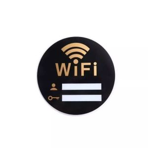 ST78FXHTC Acrylic WiFi Indicator Board Convenient Handwriting 3D Wall Stickers  Creative Signage
