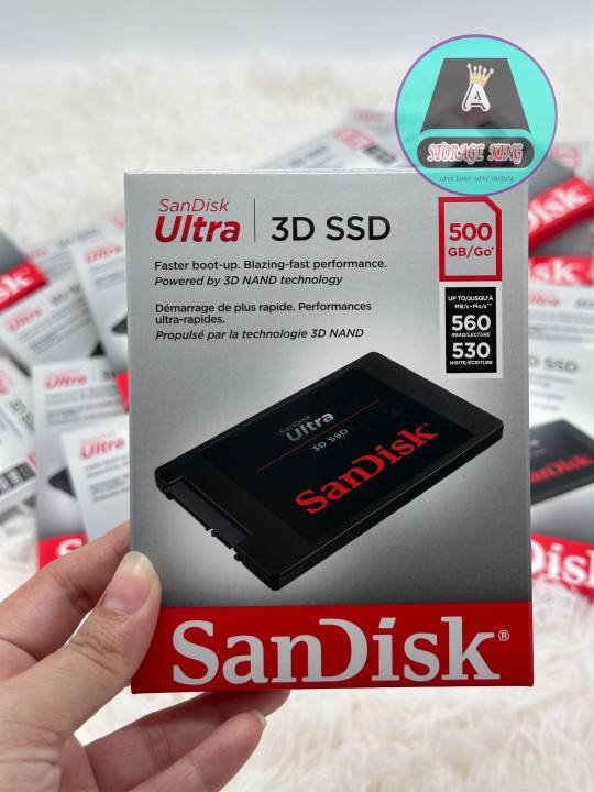 Drive Sandisk Ultra 3d Ssd 500gb SanDisk Ultra 500GB SATA III 3D