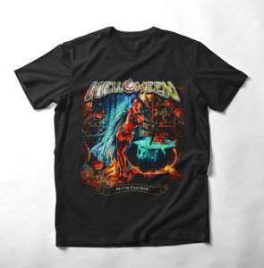 Kaos Distro Pria HELLOWEEN BETER THAN RAW Premium T-shirt bahan Cotton Combad 24s Kaos music Metal