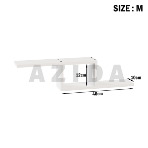 UKURAN 100 CM X 22 CM RAK DINDING MINIMALIS VINTAGE DEKORASI RUMAH MINIMALIS RAK GANTUNG MELAYANG RAK DAPUR KAMAR MANDI RAK TEMPEL POJOK SIKU RAK KOSMETIK TERMURAH TERBARU