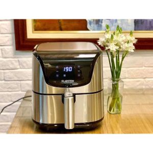 Nồi Chiên Không Dầu Klarstein XXL 54L Lò Chiên Không Dầu Bản Cơ và Điện Tử 8 Chương Trình Nấu Điều Khiển Màn Hình Led Nhập Đức Bảo Hành 12 Tháng