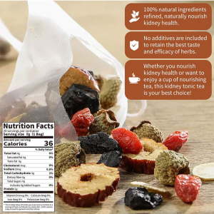 Geng Five Treasures Tea Supplement Goji Berry Yam Triangle Pack Five Treasures Tea Set 人参五宝茶