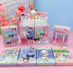 Sanrio My Melody Quiet Book Cinnamoroll Hello Kitty Kuromi Pachacco Cartoon Cute Diy Material Girl Handmade Book