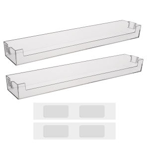 2Pcs 30cm Transparent Box Storage Organizer Desk Plastic Pill Boxs Storage Box Container