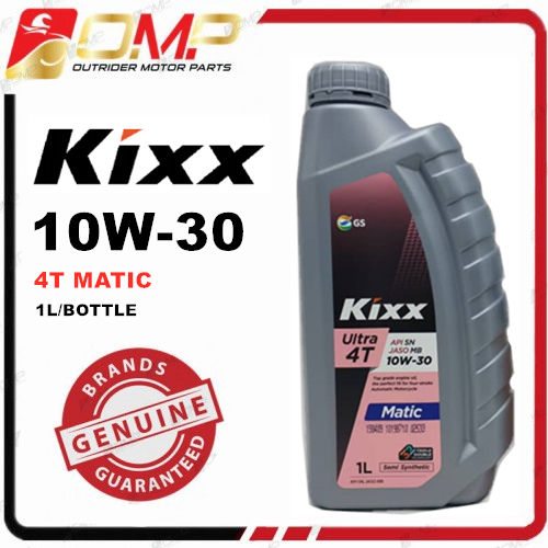 KIXX ULTRA 4T 10W30 10W30 Semi Synthetic SN/MB 4Stroke engine Matic MOTORCYCLE ENGINE OIL ( 1L