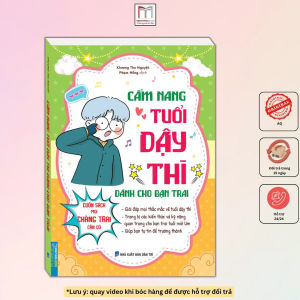 Sách - Cẩm nang tuổi dậy thì - giải đáp mọi thắc mắc cho tuổi dạy thì