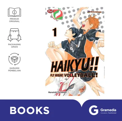 Komik Haikyu!!: Fly High! Volleyball! 01 - Bookpaper
