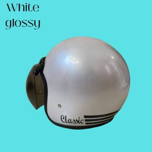 Helm Bogo Dewasa Classic Retro Wanita Pria Warna Terkini SNI Full Leher
