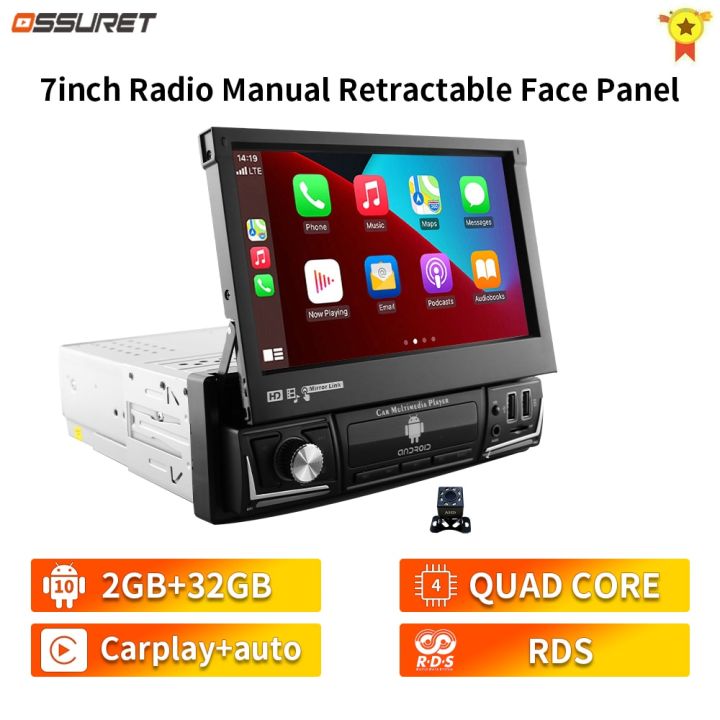 Universal 1 Din Car Multimedia Player Android Stereo Electric