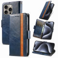 Flip Case for Samsung Galaxy S26 S25 S24 Plus Ultra SE edge Wallet Simple Splicing Textured Men Leather Classic Phone Cover. 