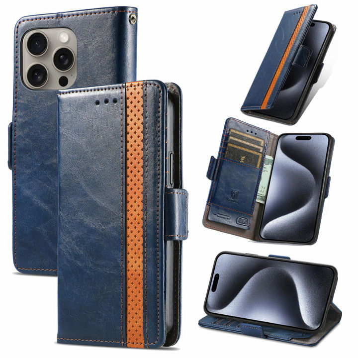 Flip%20Case%20for%20Samsung%20Galaxy%20S26%20S25%20S24%20Plus%20Ultra%20SE%20edge%20Wallet%20Simple%20Splicing%20Textured%20Men%20Leather%20Classic%20Phone%20Cover%20-%20Image%208