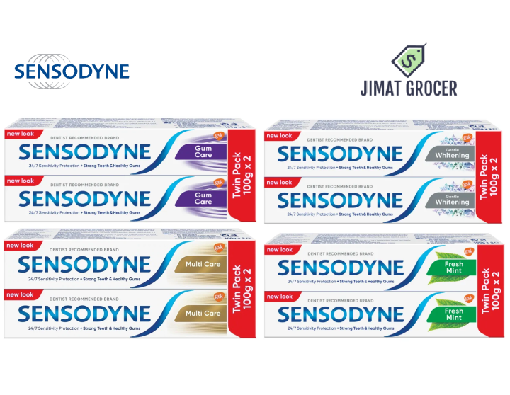 Sensodyne Toothpaste / Ubat Gigi Value Twin Pack 100g x 2 | Lazada