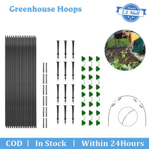 Greenhouse Hoops DIY Rust-Free Fiberglass Support Hoops Frame for Fruits Vegetables