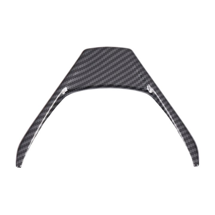 Carbon Fiber Steering Wheel Cover Interior Steering Wheel Frame Trim ...